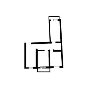 2-к квартира, вторичка, 54м2, 2/4 этаж