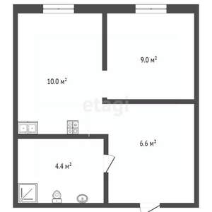 1-к квартира, вторичка, 30м2, 1/14 этаж