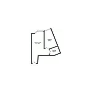 1-к квартира, вторичка, 58м2, 2/7 этаж