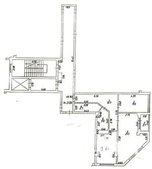 2-к квартира, вторичка, 72м2, 3/6 этаж