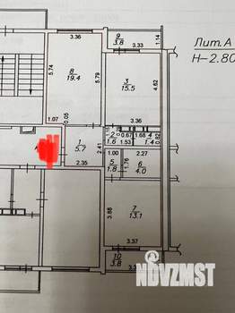 2-к квартира, вторичка, 62м2, 14/16 этаж
