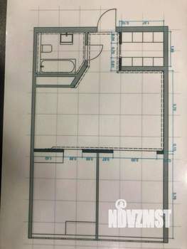 2-к квартира, вторичка, 54м2, 4/8 этаж