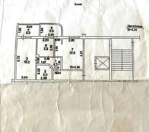 2-к квартира, вторичка, 44м2, 3/10 этаж