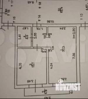 2-к квартира, вторичка, 66м2, 3/5 этаж