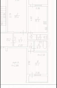 2-к квартира, вторичка, 63м2, 3/16 этаж