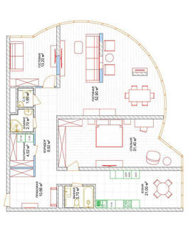 3-к квартира, вторичка, 152м2, 10/20 этаж