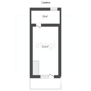 Студия квартира, вторичка, 40м2, 2/2 этаж