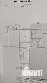 2-к квартира, вторичка, 52м2, 1/5 этаж