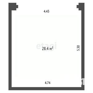 Студия квартира, вторичка, 28м2, 1/3 этаж