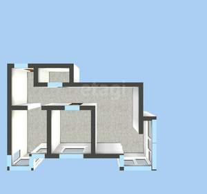 2-к квартира, вторичка, 65м2, 3/6 этаж