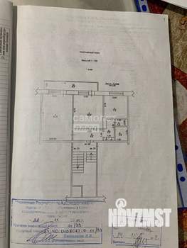 2-к квартира, вторичка, 53м2, 1/5 этаж