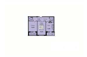 2-к квартира, вторичка, 71м2, 4/9 этаж