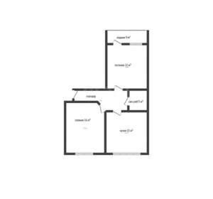 2-к квартира, вторичка, 60м2, 2/7 этаж