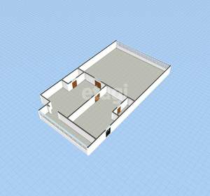 2-к квартира, вторичка, 70м2, 1/5 этаж