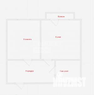 1-к квартира, вторичка, 42м2, 2/10 этаж