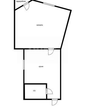1-к квартира, вторичка, 38м2, 3/4 этаж