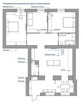 3-к квартира, вторичка, 136м2, 1/2 этаж