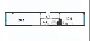 2-к квартира, вторичка, 57м2, 8/8 этаж