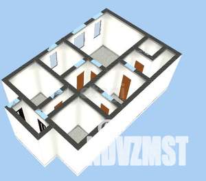 3-к квартира, вторичка, 107м2, 1/8 этаж