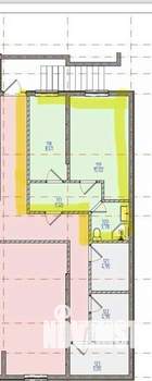 2-к квартира, вторичка, 33м2, 1/6 этаж