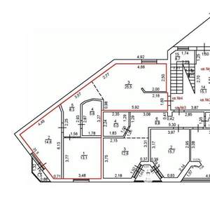 3-к квартира, вторичка, 67м2, 1/5 этаж