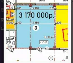 Студия квартира, вторичка, 32м2, 1/9 этаж