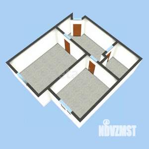 1-к квартира, вторичка, 52м2, 8/8 этаж