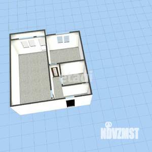 1-к квартира, вторичка, 37м2, 6/9 этаж