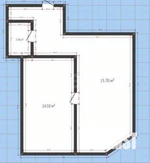 1-к квартира, вторичка, 42м2, 3/10 этаж