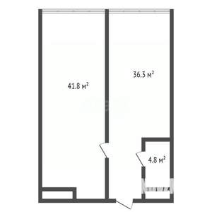 2-к квартира, вторичка, 83м2, 3/22 этаж