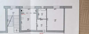 1-к квартира, вторичка, 50м2, 2/5 этаж