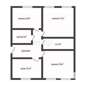 3-к квартира, вторичка, 111м2, 6/6 этаж