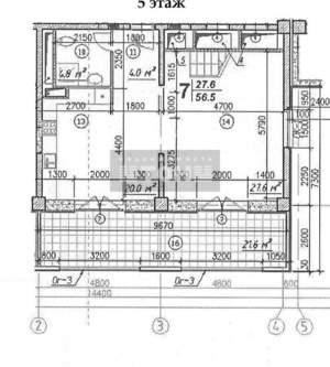 3-к квартира, вторичка, 243м2, 5/6 этаж