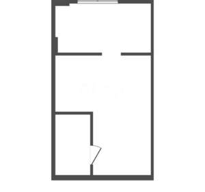 Студия квартира, вторичка, 47м2, 1/11 этаж