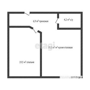2-к квартира, вторичка, 84м2, 6/7 этаж