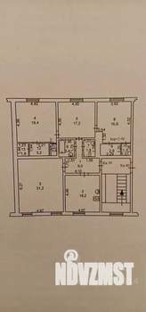 4-к квартира, вторичка, 127м2, 6/6 этаж