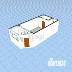 1-к квартира, вторичка, 26м2, 1/6 этаж