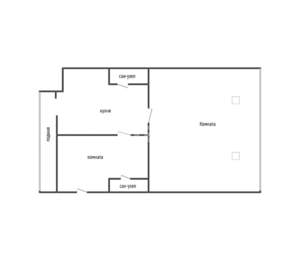 2-к квартира, вторичка, 70м2, 1/5 этаж