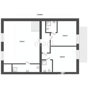 6-к квартира, вторичка, 190м2, 3/4 этаж