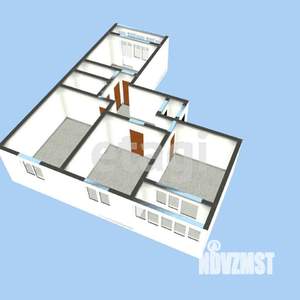 3-к квартира, вторичка, 80м2, 3/9 этаж
