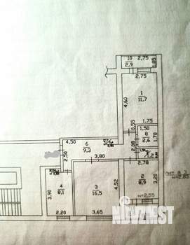 3-к квартира, вторичка, 60м2, 3/9 этаж