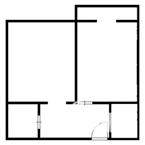 1-к квартира, вторичка, 40м2, 7/11 этаж