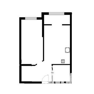 1-к квартира, вторичка, 55м2, 3/6 этаж