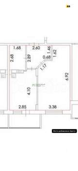 1-к квартира, вторичка, 37м2, 7/8 этаж
