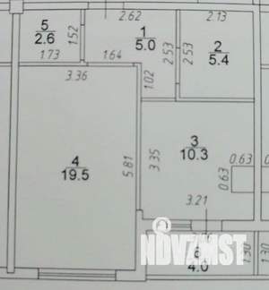 1-к квартира, вторичка, 46м2, 1/9 этаж