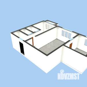 2-к квартира, вторичка, 36м2, 4/5 этаж