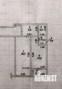 1-к квартира, вторичка, 46м2, 10/10 этаж
