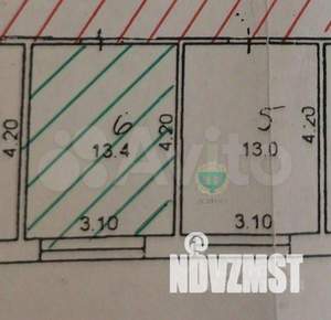 1-к квартира, вторичка, 13м2, 3/5 этаж