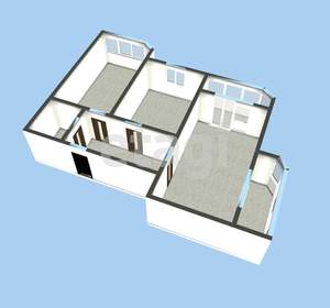 2-к квартира, вторичка, 62м2, 3/8 этаж