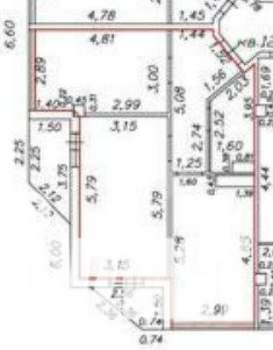 2-к квартира, вторичка, 60м2, 2/8 этаж